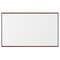 Best Rite 221OA-03 18 x 24 Origin Trim TuF-Rite Dry Erase White Board - Mahogany Frame